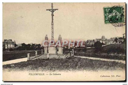 CPA Villerville Le Calvaire