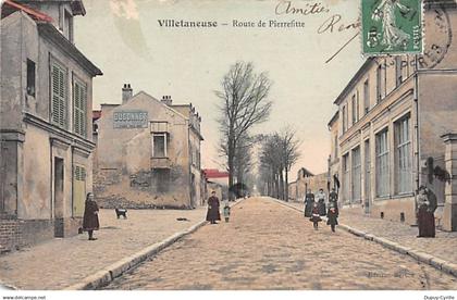 VILLETANEUSE - Route de Pierrefitte - état