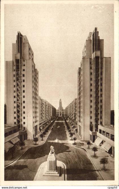 Villeurbanne CPA Nouveau centre d'urbanisme avenue de l'hotel de ville