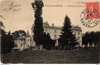 CPA VILLIÉ-MORGON Chateau de Bellevue (614720)