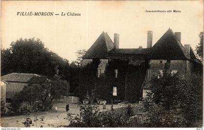 CPA Villie MORGON - Le chateau (367690)
