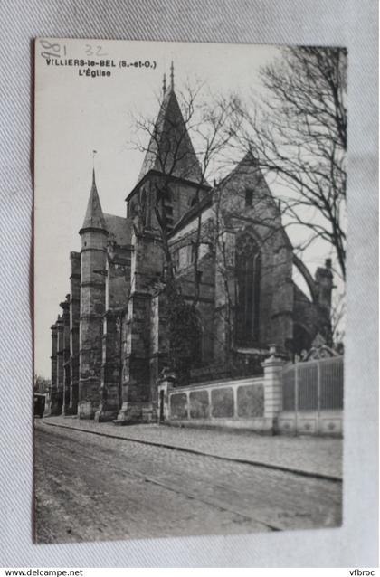 Cpa 1932, Villiers le Bel, l'église, Val d'Oise 95