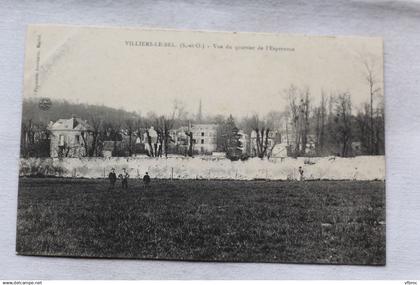 Villiers le Bel, vue du quartier de l'Espérance, Val d'Oise 95