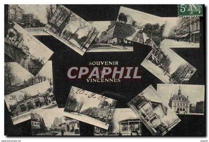 CPA Souvenir de Vincennes