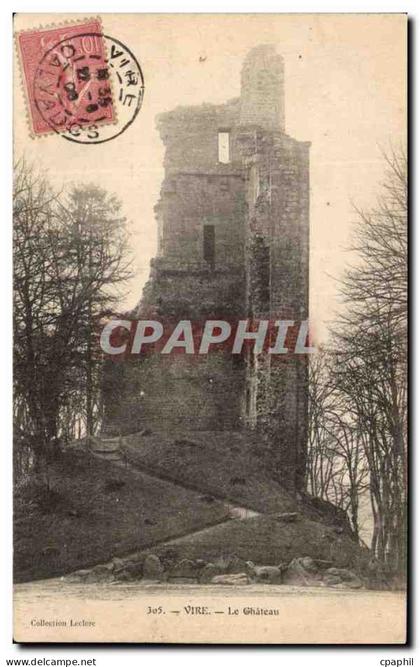 CPA Vire Le Chateau
