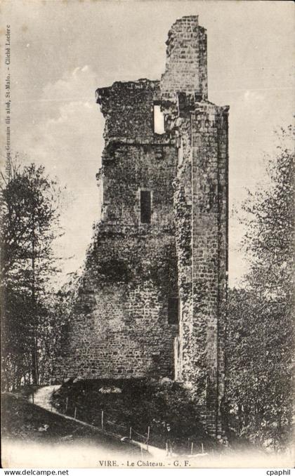 CPA Vire Le Chateau