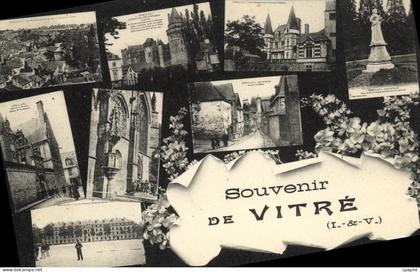 CPA Vitre Souvenir