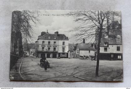 Vitré, place saint Yves, Ille et Vilaine 35
