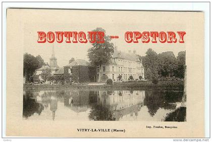 51 - VITRY la VILLE - Chateau - Dos Scané