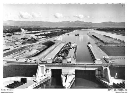 BBFP4-0319-68 - En avion au dessus de BARRAGE de VOGELGRUN - Les ecluses