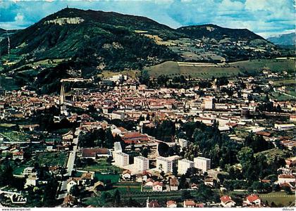 Carte Postale - 38 - Voiron - Vue Générale aérienne - Flamme Postale de Voiron - CPM - Voir Scans Recto-Verso - Poscard