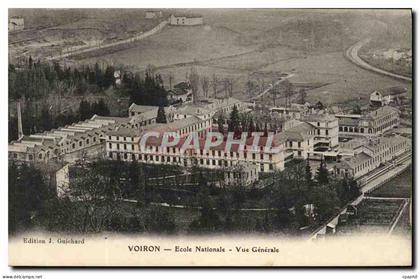 CPA Voiron Ecole Nationale Vue Generale