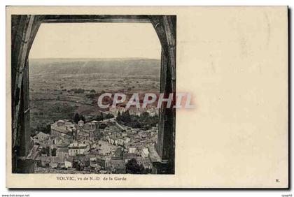 CPA Volvic Vu de ND de la Garde