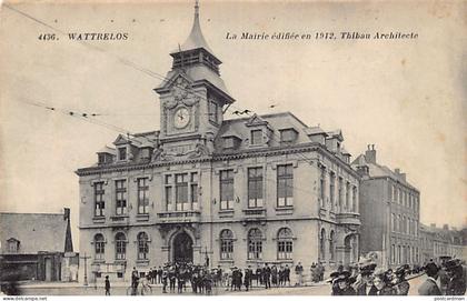 France - WATTRELOS (59) La Mairie édifiée en 1912 - Architecte Thibau
