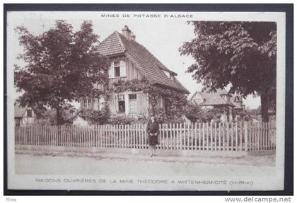 68 Wittenheim mine potasse - cite ouvriere