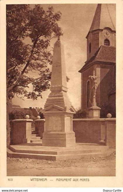 WITTENHEIM - Monument aux Morts - très bon état