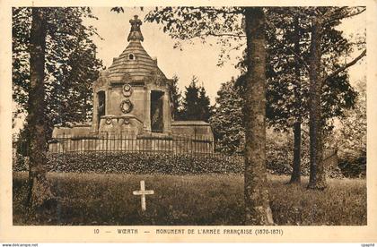 CPA 10 woerth monument de l armee francaise (1870 1871)