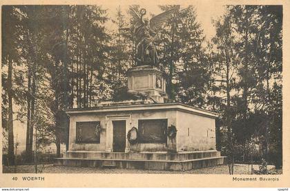CPA 40 woerth monument bavarois