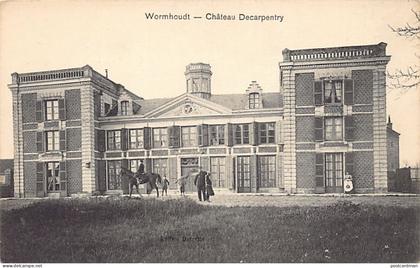 France - WORMHOUDT Wormhout (59) Château Decarpentry - Ed. Decoster