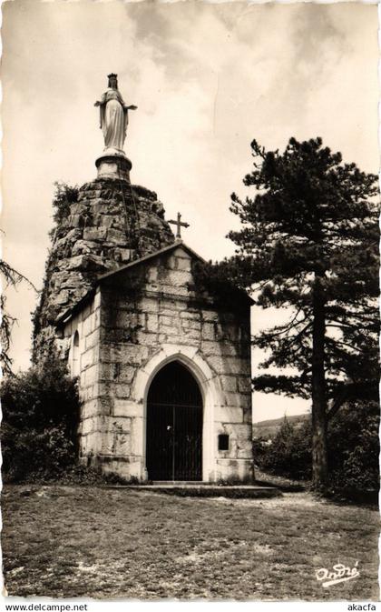 CPA YENNE - La Vierge (659091)
