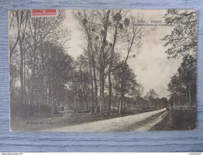 cpa Yerres(91)allée couverte-route de Villecresnes