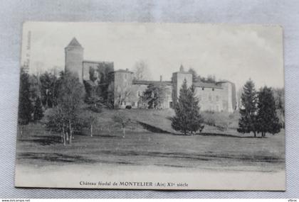 château féodal de Montelier, Ain 01