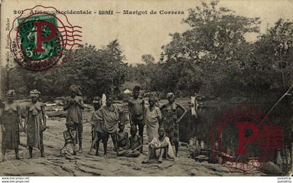 GUINEA FRANCESA. GUINEE FRANÇAISE. FORTIER 201. MARIGOT de CORRERA