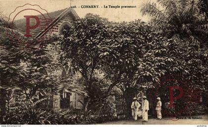 GUINEA. GUINEE FRANÇAISE. CONAKRY. TEMPLE PROTESTANT