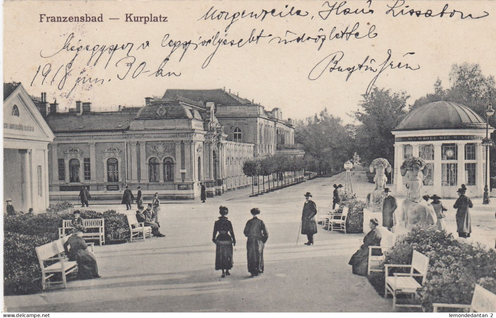 Franzensbad - Kurplatz