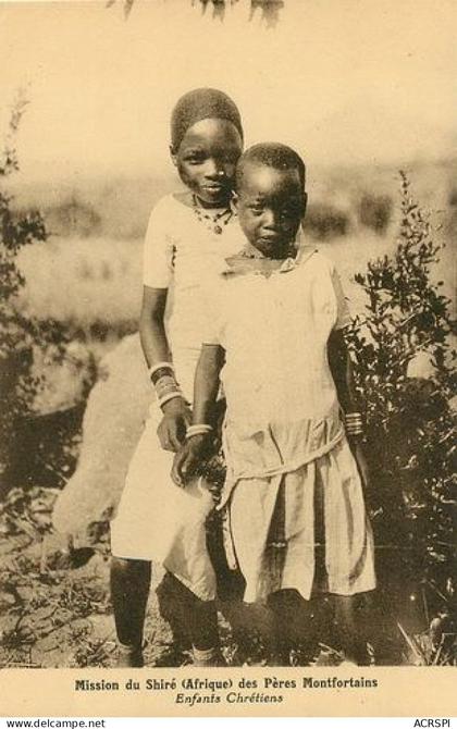 GUINEE équatoriale francaise  deux enfants    fortier Dakar 43  (scan recto-verso)MA2008Bis