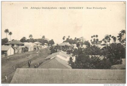 GUINEE FRANCAISE KONAKRY RUE PRINCIPALE