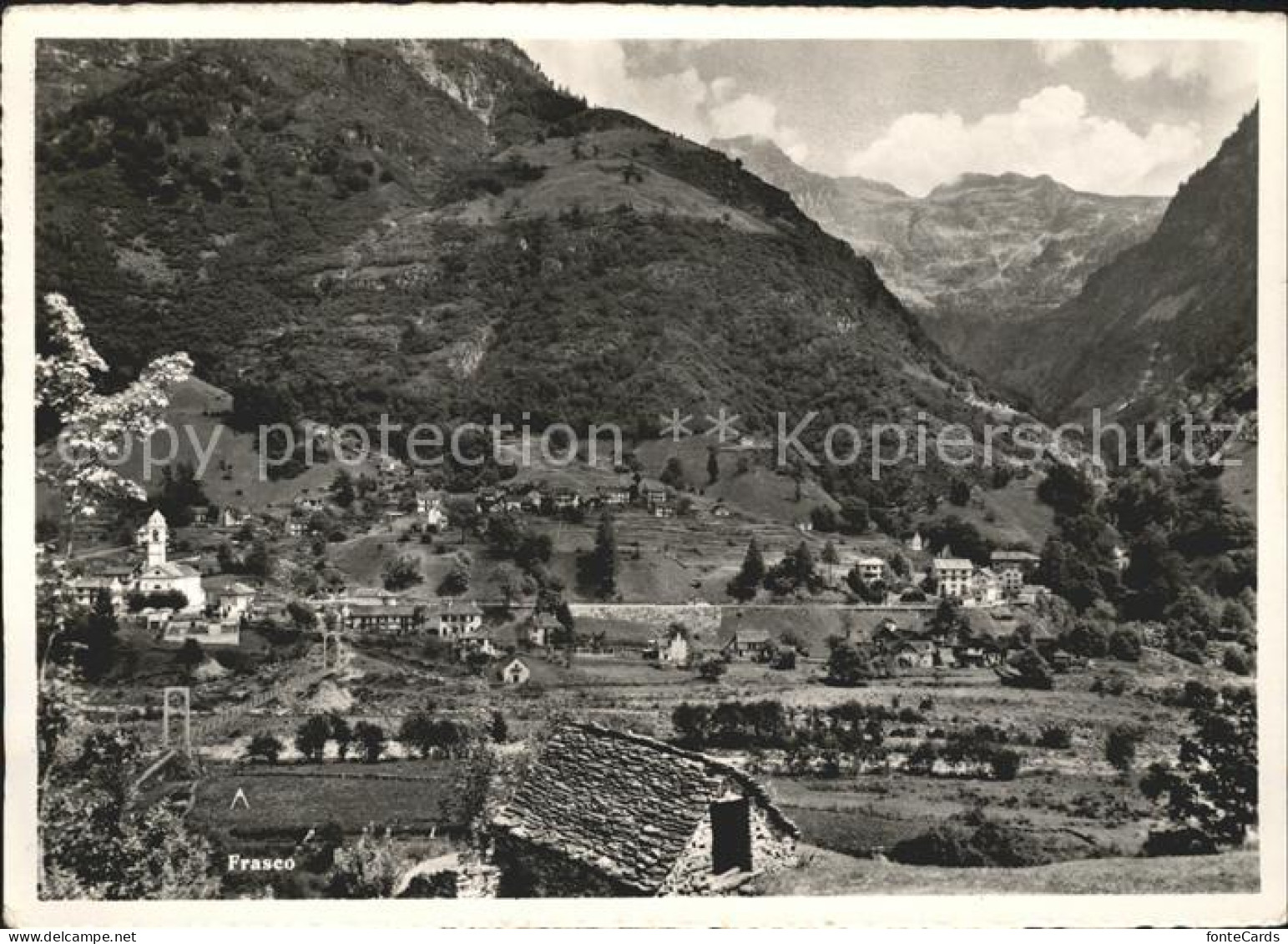 Frasco Val Verzasco Panorama