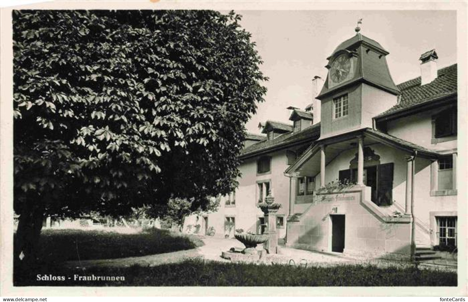 Fraubrunnen BE Schloss Fraubrunnen