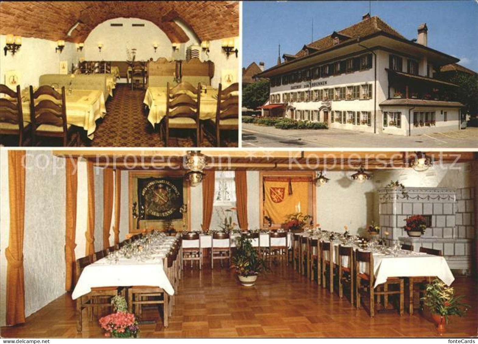 Fraubrunnen Gasthof zum Brunnen Speisesaal