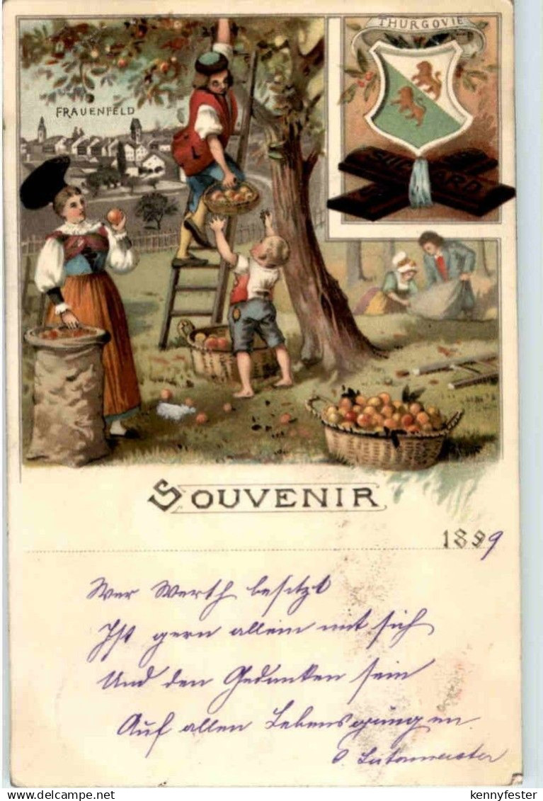 Frauenfeld - Cacao Suchard - Litho