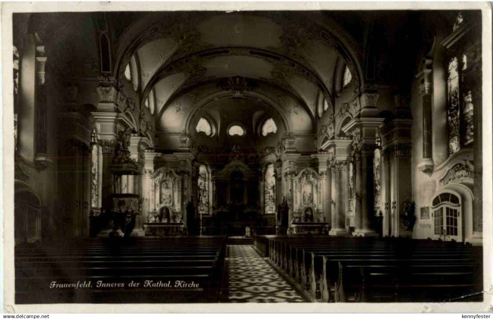 Frauenfeld - Inneres der kathol. Kirche
