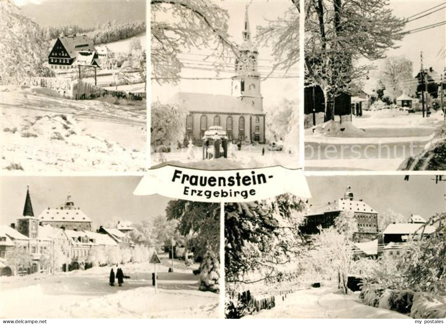 Frauenstein Brand-Erbisdorf Winterlandschaften