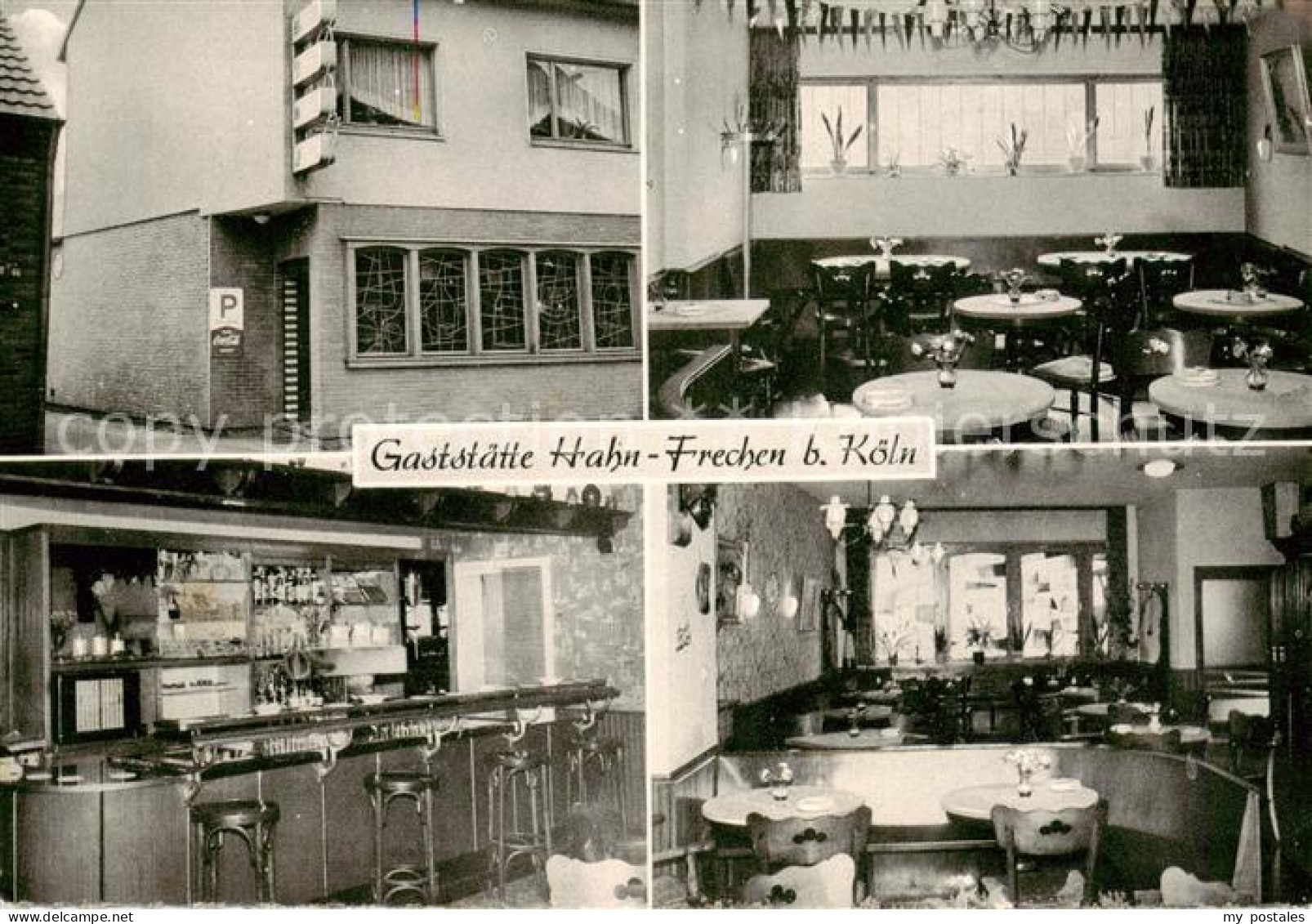 Frechen Gaststaette Hahn Gastraeume Bar