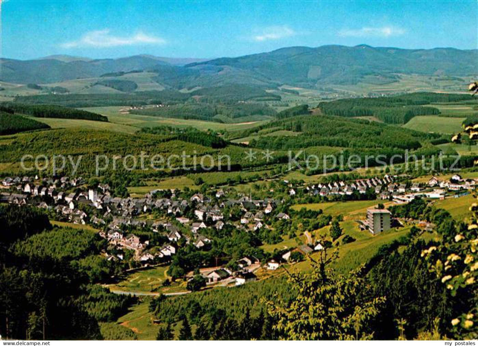 Fredeburg Schmallenberg Fliegeraufnahme