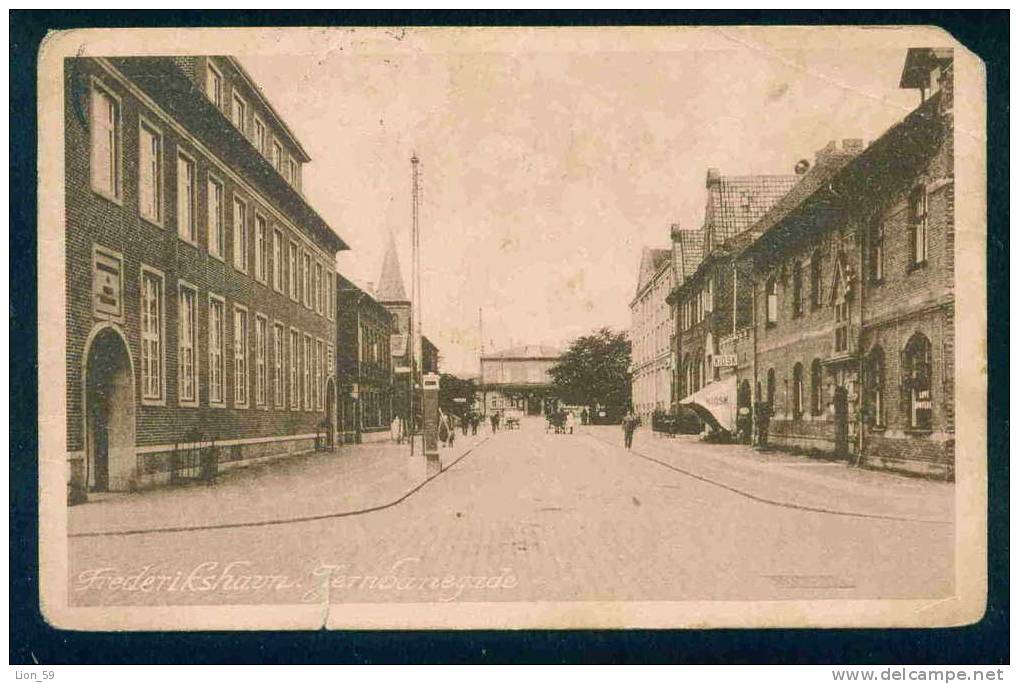 FREDERIKSHAUN - JERNBANEGADE - Denmark Danemark Danemark Danimarca TO Bulgaria Bulgarie Bulgarien Bulgarije 73013