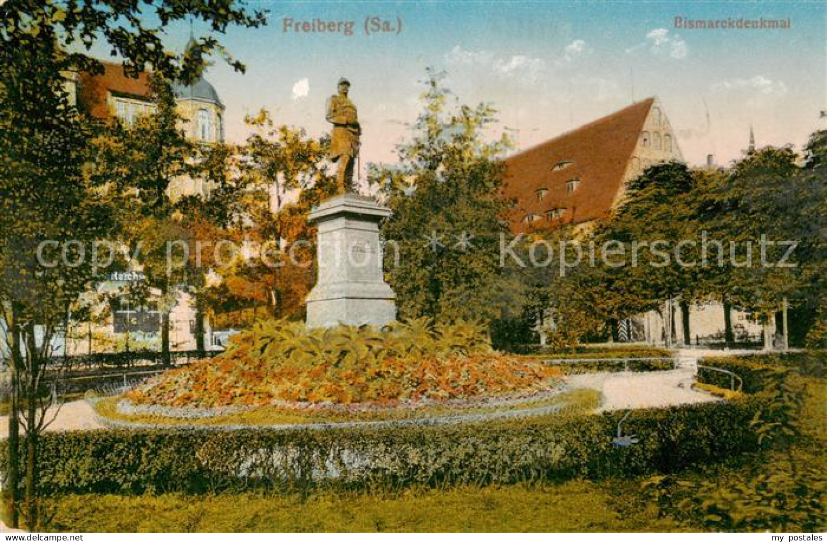 Freiberg  Sachsen Bismarckdenkmal