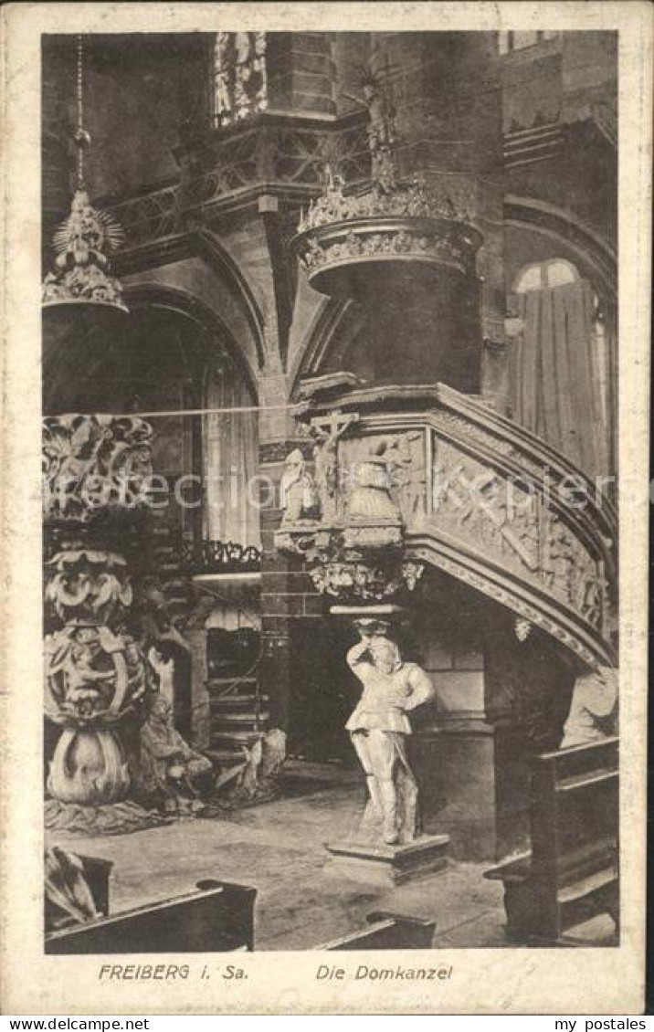 Freiberg Sachsen Domkanzel