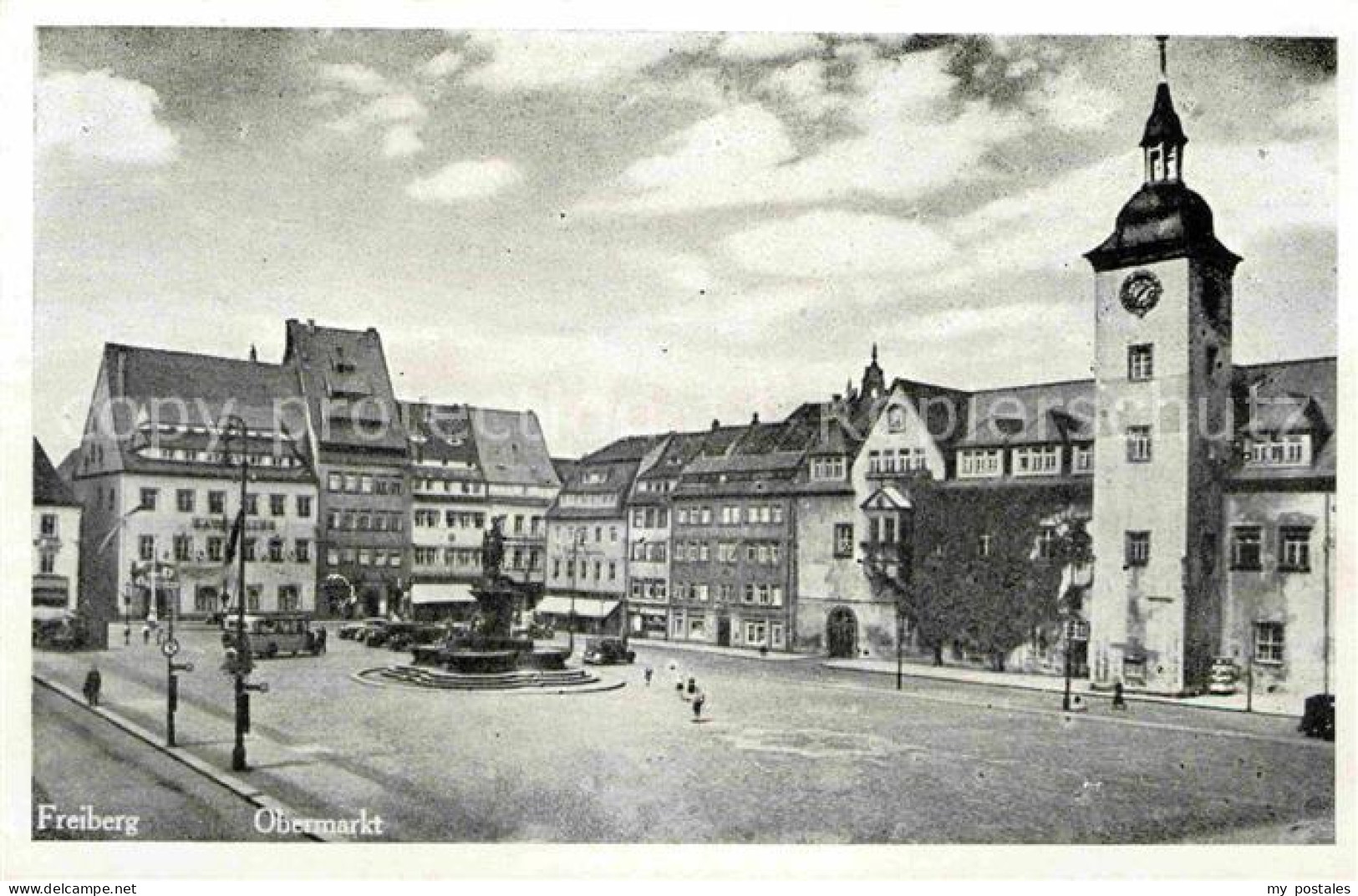 Freiberg Sachsen Obermarkt