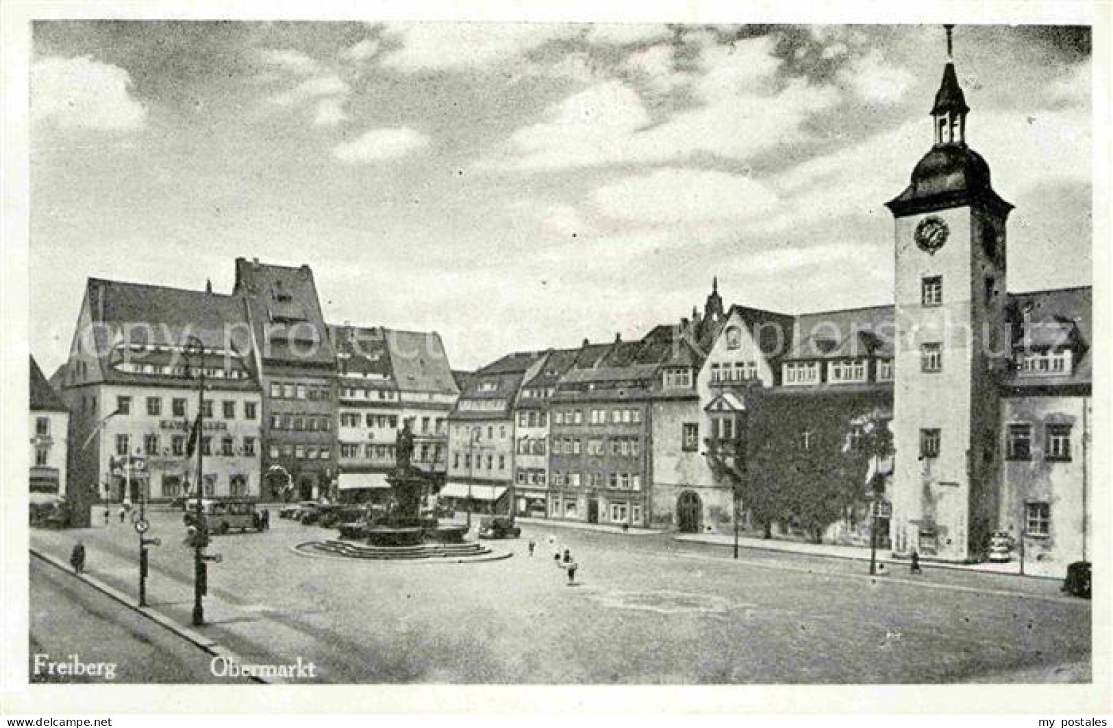 Freiberg Sachsen Obermarkt
