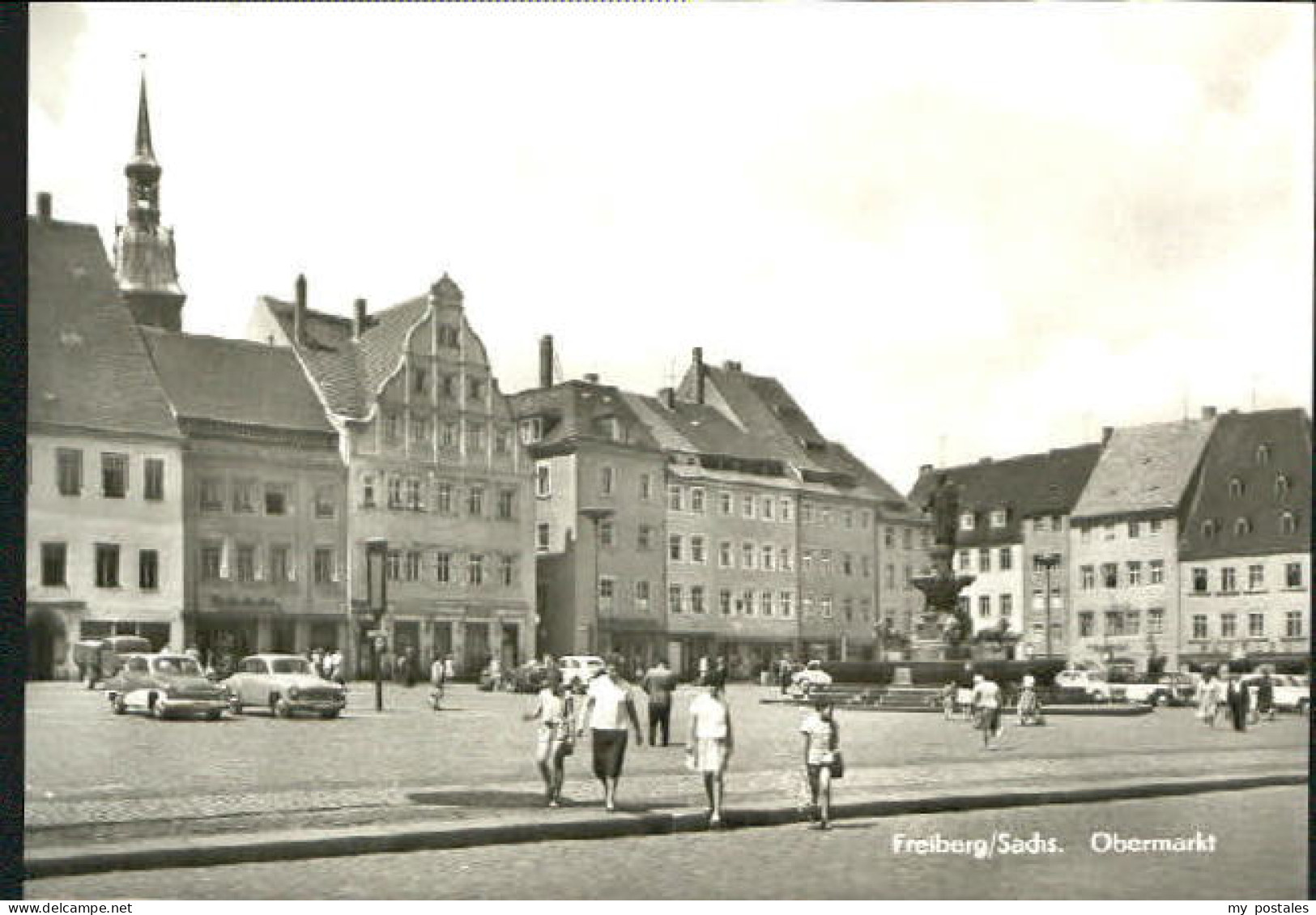 Freiberg Sachsen Obermarkt o