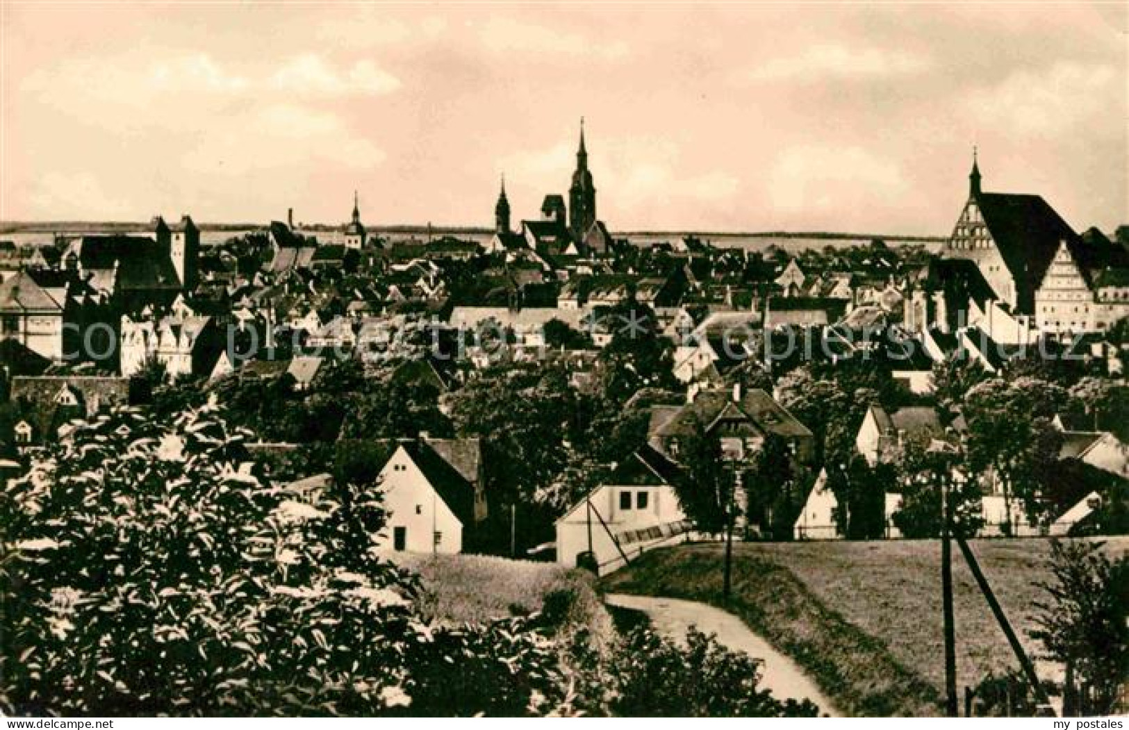 Freiberg Sachsen Ortsansicht