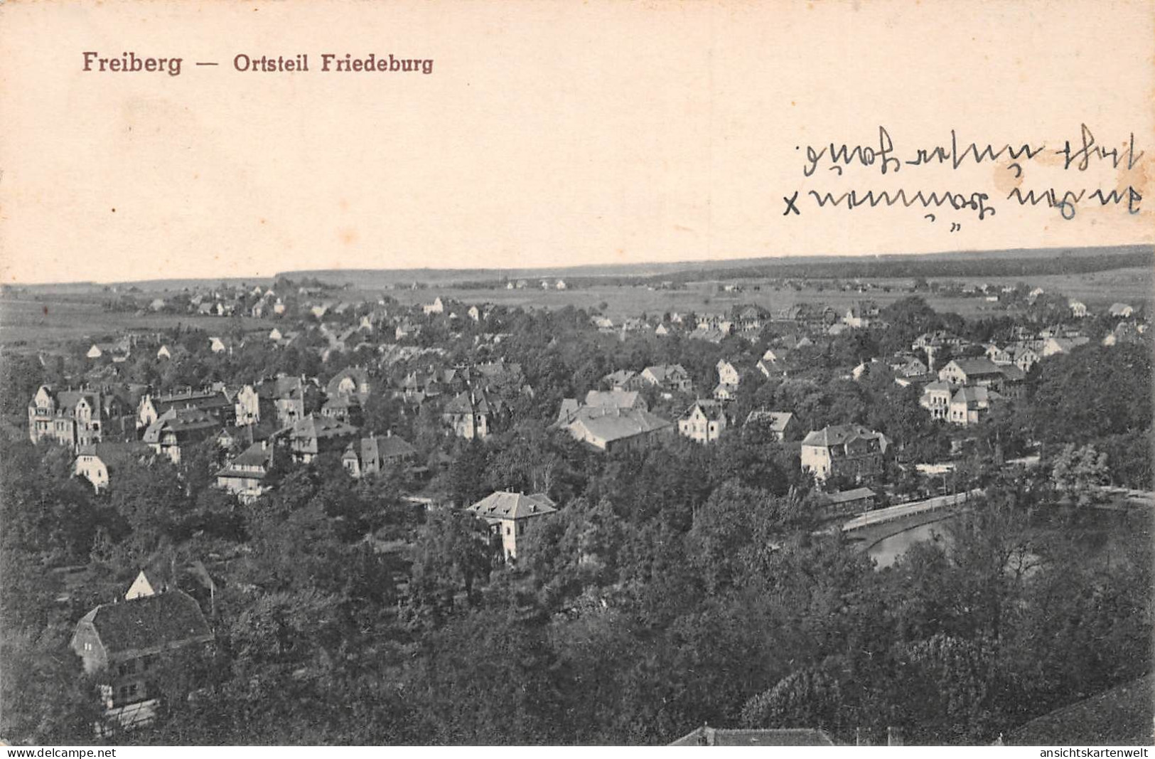 Freiberg (Sachsen) Ortsteil Friedeburg gl1933 #193.183