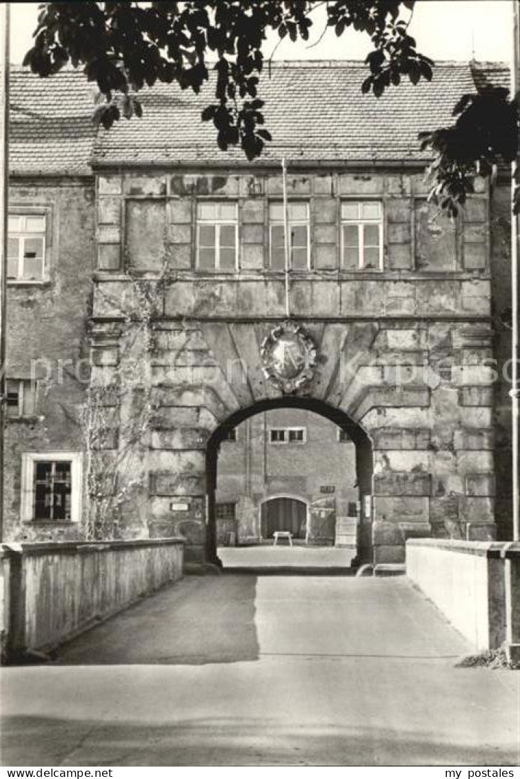 Freiberg Sachsen Schlossportal