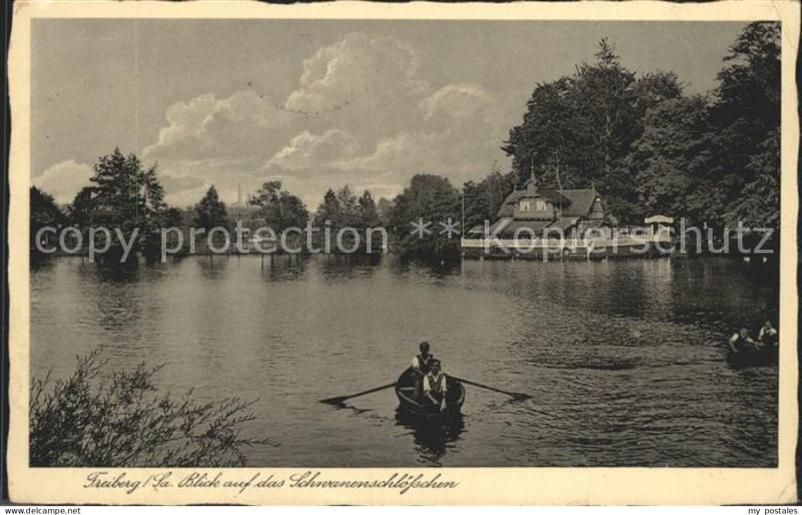 Freiberg Sachsen Schwanenschloesschen