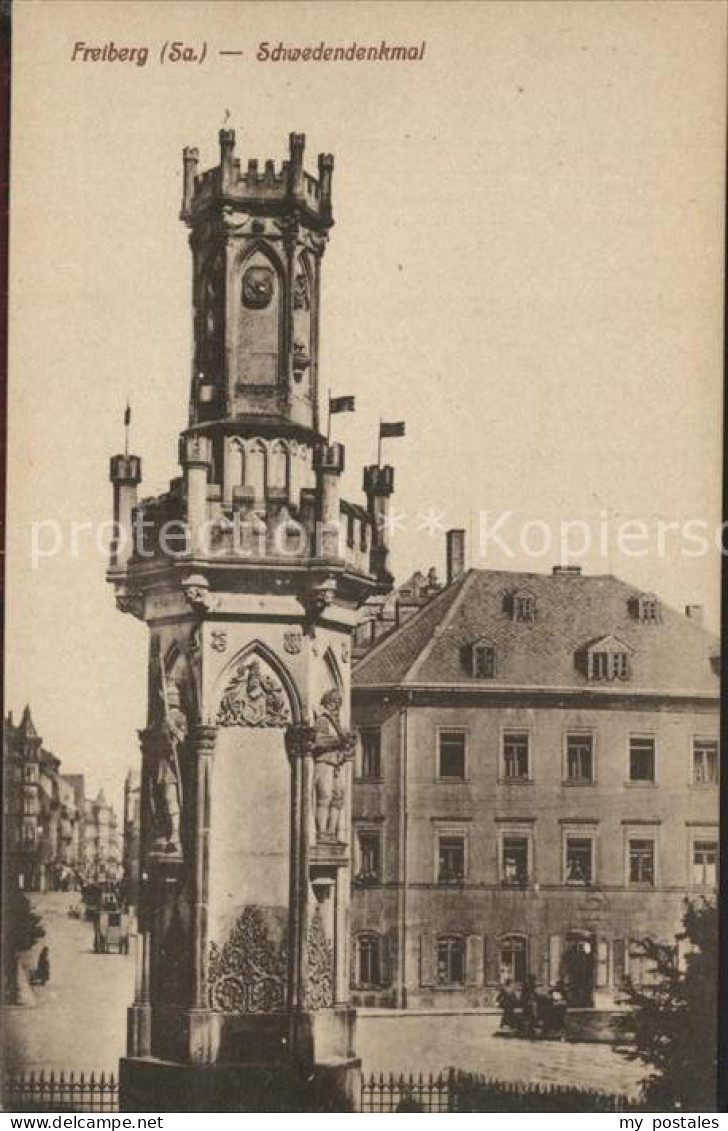 Freiberg Sachsen Schwedendenkmal